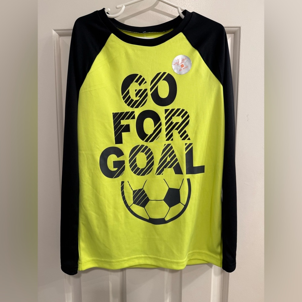 Jumping Beans Black and Yellow Long Sleeve Tees